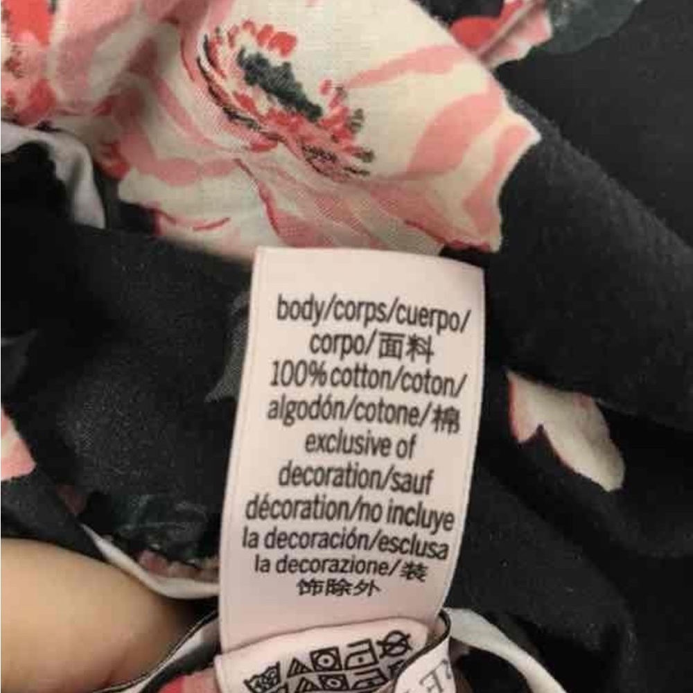 Victoria Secret Roses Print Robe Size Medium - Picture 6 of 11
